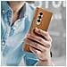 Custodia Leather Flip Cover Ef-ff926laegww Per Galaxy Z Fold 3 2021 Camel - Foto miniatura 4