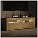 Mobile Porta TV con Luci LED Rovere Sonoma 120x35x40 cm - Foto miniatura 2