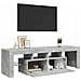 Mobile Porta TV con Luci LED Grigio Cemento 140x36,5x40 cm - Foto miniatura 6