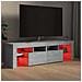 Mobile Porta TV con Luci LED Grigio Cemento 140x36,5x40 cm - Foto miniatura 10