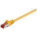 Cat 6 Cavo Patch - Rete S / ftp (pimf), Giallo9786 - Foto miniatura 1