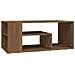 Tavolino Salotto Rovere Marrone 100x50x40 Cm Legno Multistrato - Foto miniatura 1