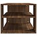 Tavolino Salotto Rovere Marrone 100x50x40 Cm Legno Multistrato - Foto miniatura 3