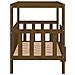 Cuccia per Cani Miele 105,5x83,5x100 cm Legno Massello di Pino - Foto miniatura 7