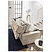 Divano Letto Aisha, Divano A 3 Posti, 100% Made In Italy, Sofà Soggiorno Con Apertura Girevole, Con Poggiatesta Regolabili E Braccioli Slim, Cm 200x95h85, Beige - Foto miniatura 3