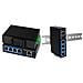 Industrial Fast Ethernet Poe Switch, 5-port 10/100base-tx Rj45, Unmanaged, Plug & Play, Schwarzes - 1 Stck (ns200p) - Foto miniatura 1