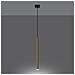 Sollux Lighting Lampada A Sospensione Pastelo 1 Oro Lucido Sl.1195 - Moderno Lampade A Sospensione Splendore Dorato 100x8x8 Cm - Foto miniatura 3