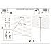Sollux Lighting Lampada A Sospensione Pastelo 1 Oro Lucido Sl.1195 - Moderno Lampade A Sospensione Splendore Dorato 100x8x8 Cm - Foto miniatura 6