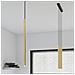 Sollux Lighting Lampada A Sospensione Pastelo 1 Oro Lucido Sl.1195 - Moderno Lampade A Sospensione Splendore Dorato 100x8x8 Cm - Foto miniatura 7