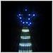Illuminazione Albero Di Natale A Cono 275led Blu 180cm - Foto miniatura 5
