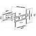 Wt70tsle-027 Supporto Tv A Parete 177,8 Cm (70"") Nero - Foto miniatura 3