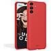 Cover Per Samsung Galaxy S23 Fe Premium Silicone Microfibra, Rosso - Foto miniatura 1