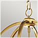 Lampadario Classico Corinne Acciaio Ottone Brunito 3 Luci E14 D43,2cm - Foto miniatura 3