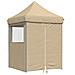 Tendone Per Feste Pieghevole Pop-up Con 4 Pareti Beige - Foto miniatura 1