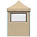 Tendone Per Feste Pieghevole Pop-up Con 4 Pareti Beige - Foto miniatura 2