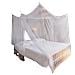Zanzariera Letto A Baldacchino White 220x200x200 Cm - Foto miniatura 1