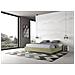 Letto Sommier Contenitore Imbottito 200x210 Microfibra Tè Verde Azelia - Foto miniatura 3