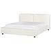 Letto Tessuto Linards 160 X 200 Cm Bianco Sporco - Foto miniatura 6