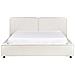 Letto Tessuto Linards 160 X 200 Cm Bianco Sporco - Foto miniatura 7