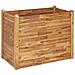 Letto Rialzato Da Giardino 110x60x84 Cm Legno Massello D'acacia - Foto miniatura 1