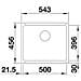 Lavello Da Incasso 530x460mm Grigio - 523433 - Foto miniatura 3