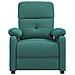 Poltrona Massaggiante Verde Scuro in Tessuto - Foto miniatura 3