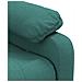 Poltrona Massaggiante Verde Scuro in Tessuto - Foto miniatura 8