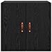 Armadietto a muro Rovere nero 60 x 31 x 60 cm Legno multistrato - Foto miniatura 6