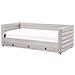 Letto Da Giorno Con Contenitore Velluto Meudon 90 X 200 Cm Grigio - Foto miniatura 3