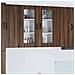 Pensile cucina Rovere Marrone 40 x 31 x 80 cm Legno multistrato - Foto miniatura 2