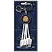 Cavo Usb 3 In 1 Micro-usb / Usb-c / Lightning Design Portachiavi Astrologia Vergine, Bianco - Foto miniatura 4