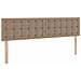 Letto con Contenitore Cappuccino 200 x 200 cm Pelle Sintetica - Foto miniatura 9