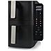 FR-9074 friggitrice Doppia 9 L Indipendente 2400 W Friggitrice ad aria calda Nero, Grigio - Foto miniatura 5