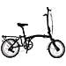 Bici Misura 16 Pieghevole Linea Folding Telaio In Alluminio 3v Bicicletta Richiudibile Sistema Per Trasporto Agevolato - Taglia Unica Titanio Opaco - Foto miniatura 2