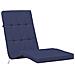 Cuscino da Esterno 2 pcs Blu navy 180 x 55 x 7 cm Tessuto - Foto miniatura 5