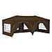 Tenda per feste a pop-up 575 x 288 x 245 cm Tortora - Foto miniatura 1