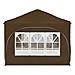Tenda per feste a pop-up 575 x 288 x 245 cm Tortora - Foto miniatura 7
