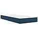 Struttura letto con materasso Blu 90 x 200 cm Velluto - Foto miniatura 5
