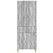 Set di armadi 2 pcs Sonoma grigio Legno ingegnerizzato - Foto miniatura 4
