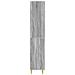 Set di armadi 2 pcs Sonoma grigio Legno ingegnerizzato - Foto miniatura 5