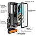 Custodia Universale Ipx8 Impermeabile Per Telefono, Colore Nero E Grigio Tech-protect - Foto miniatura 1