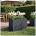 Vaso da giardino Antracite 80 x 30 x 40 cm - Foto miniatura 2
