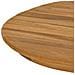 Piano del tavolo 110 x 55 x 3,5 cm Ovale Legno di teak solido - Foto miniatura 6