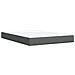 Letto con contenitore LED e materasso Grigio Scuro 140 x 200 cm - Foto miniatura 7