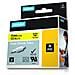 Nastro Etichette per Etichettatrice Formato 12 mm x 1.5 m Nero su Giallo - Foto miniatura 4