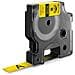 Nastro Etichette per Etichettatrice Formato 12 mm x 1.5 m Nero su Giallo - Foto miniatura 5