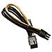 PP07-IDE6BG, PCI-E (6-pin) , PCI-E (6-pin) , Maschio / Femmina. Oro / Nero. 250mm. - Foto miniatura 2