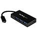 Hub portatile USB 3.1 Gen 1 a 4 porte - USB-C a 3 USB-A e 1 USB-C - Foto miniatura 1