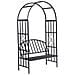 Arco Rose E Rampicanti Con Panchina Da Giardino Modello 2014 - Foto miniatura 1