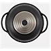 Wok antiaderente c / coperchio e griglia vario click 32cm - Foto miniatura 2
